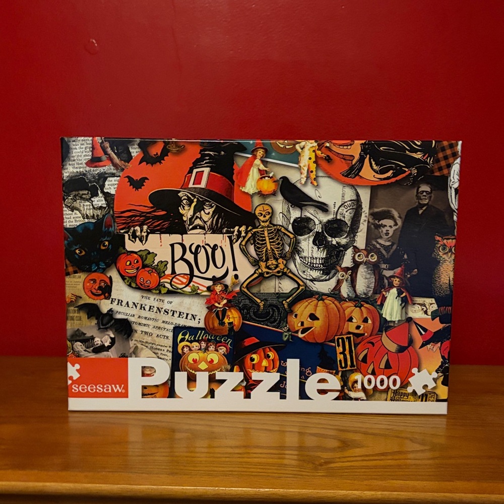 Seesaw Halloween Puzzle 1000 Pieces